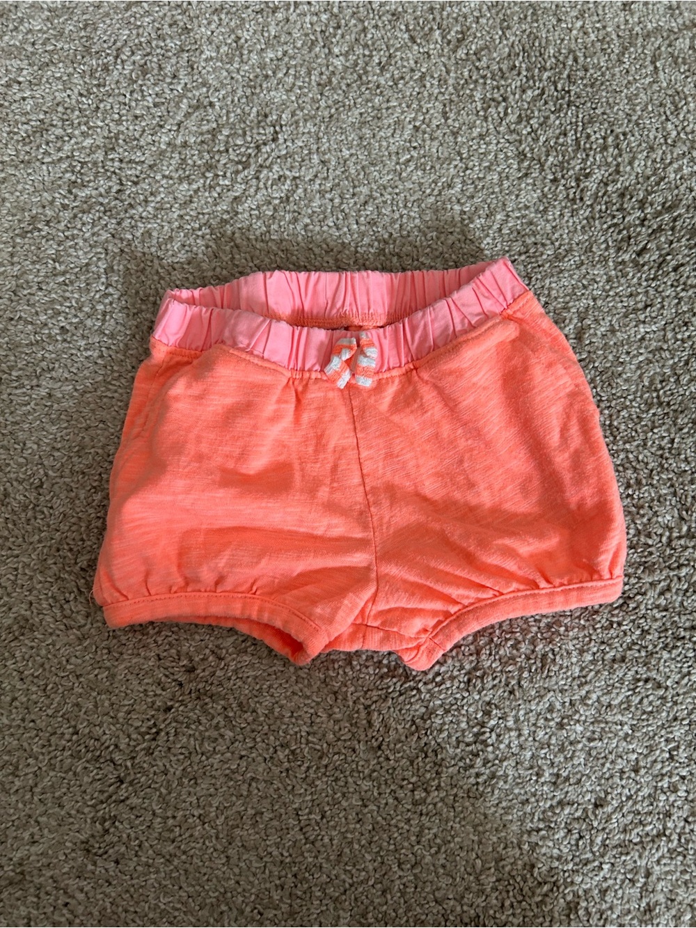 Carters 12 Month Orange Shorts